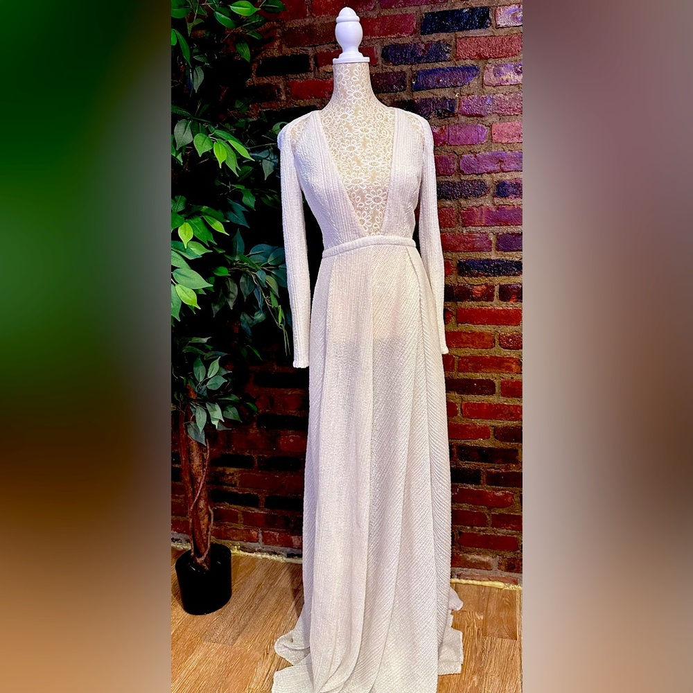 Abyss by Abby Sequin dress and side splits